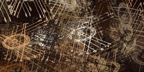 Abstract. Oil painting. Backdrop material. Painterly mix. Colorful pattern. Wide brush. Canvas surface. Handmade background. 2d illustration. Wall painting. Color texture.