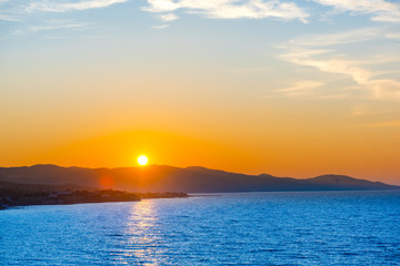 Sea landscape in Greece