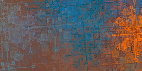 Wide brush. Painterly mix. Wall painting. Modern art. Backdrop material. Color texture. Colorful pattern. Canvas surface. Handmade background. 2d illustration. Abstract. 