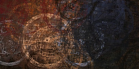 Modern art. Canvas surface. Wide brush. Backdrop material. Abstract. Painterly mix. Oil painting. Color texture. Colorful pattern. 2d illustration. Wall painting. 