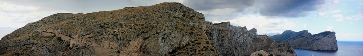 Balearic Island Mallorca coastline