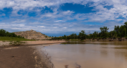 The Rugged Views of Theodore Roosevelt National Park in July 