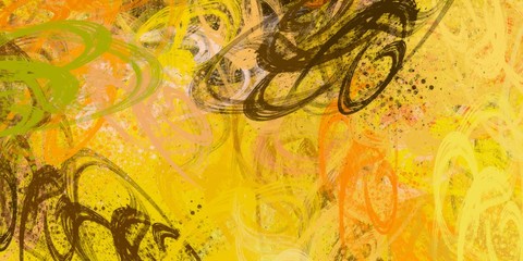 Painterly mix. Oil painting. Modern art. Abstract. Handmade background. Backdrop material. Colorful pattern. Wall painting. 2d illustration. Color texture. Canvas surface.