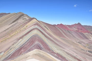 Papier Peint photo Vinicunca Rainbow mountain near Cusco, Peru