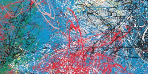 Wall painting. Handmade background. Painterly mix. Oil painting. Backdrop material. Modern art. Color texture. Wide brush. Abstract. 2d illustration. Canvas surface. 