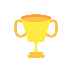 trophy cup award isolated icon