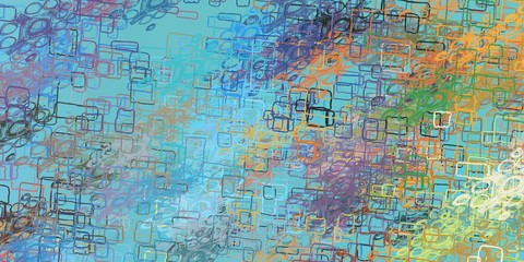 Color texture. Wide brush. Abstract. Modern art. Wall painting. Oil painting. Handmade background. Colorful pattern. Painterly mix. 2d illustration. Backdrop material.