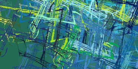 Color texture. Wide brush. Abstract. Modern art. Wall painting. Oil painting. Handmade background. Colorful pattern. Painterly mix. 2d illustration. Backdrop material.