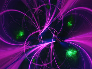 purple abstract fractal background 3d rendering illustration