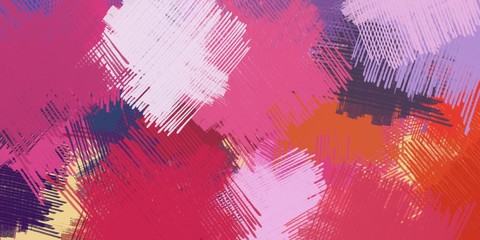 Color texture. Wide brush. Abstract. Modern art. Wall painting. Oil painting. Handmade background. Colorful pattern. Painterly mix. 2d illustration. Backdrop material.