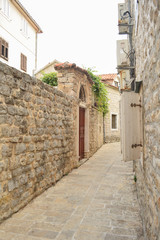 Budva, Old town, Montenegro, Europe