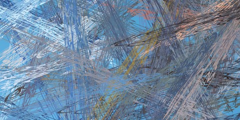 Canvas surface. Colorful pattern. Painterly mix. Modern art. Oil painting. Handmade background. Wall painting. Backdrop material. 2d illustration. Color texture. Wide brush. 