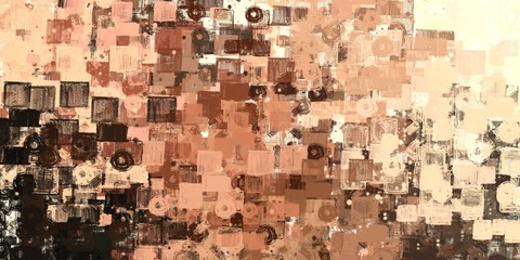 Colorful pattern. Canvas surface. Backdrop material. Handmade background. Modern art. Wide brush. Painterly mix. Oil painting. Abstract. Wall painting. 2d illustration. 