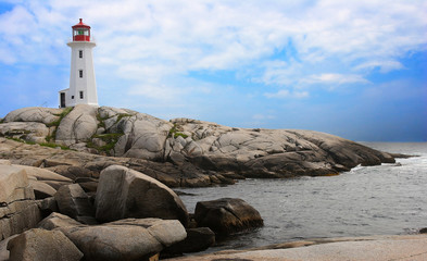 Peggy's Cove in Nova Scotia, Canada