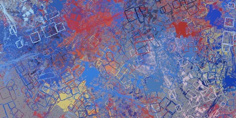 Colorful pattern. Handmade background. Painterly mix. Modern art. Backdrop material. Abstract. Wall painting. Wide brush. Oil painting. 2d illustration. Color texture. 