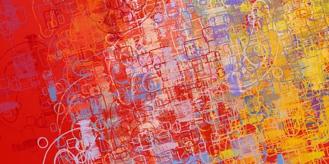 Colorful pattern. Wall painting. Handmade background. Modern art. Wide brush. Painterly mix. Backdrop material. Oil painting. Canvas surface. Abstract. 2d illustration. 