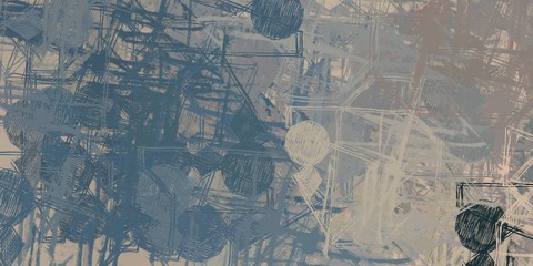 Colorful pattern. Wall painting. Handmade background. Modern art. Wide brush. Painterly mix. Backdrop material. Oil painting. Canvas surface. Abstract. 2d illustration. 