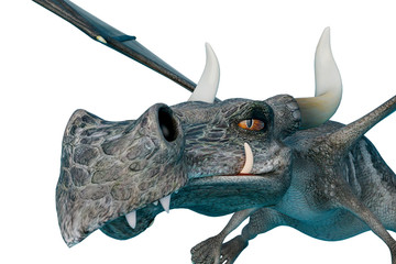 Fototapeta premium dragon cartoon smile