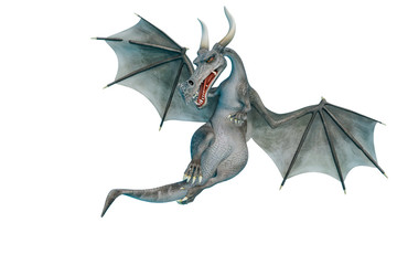 dragon cartoon is watching