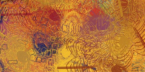 Colorful pattern. Wall painting. Canvas surface. Abstract. Handmade background. Color texture. Backdrop material. Wide brush. Oil painting. Modern art. 2d illustration. 