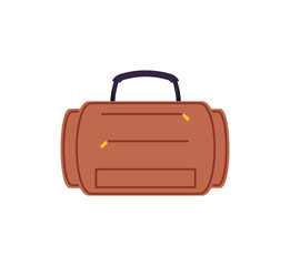 travel suitcase equipment isolated icon