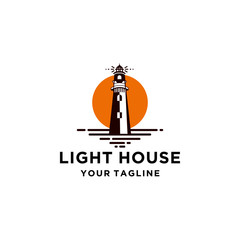 Lighthouse Logo Design Template