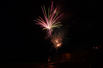 Feu d'artifice de Veules les Roses