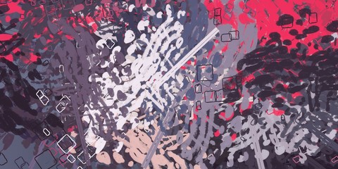 Modern art. Backdrop material. Color texture. Handmade background. Painterly mix. Colorful pattern. Wall painting. Canvas surface. Oil painting. Wide brush. 2d illustration.