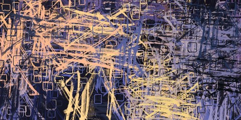 Handmade background. Painterly mix. Colorful pattern. Canvas surface. Color texture. Wide brush. Wall painting. Abstract. Oil painting. 2d illustration. Modern art. 