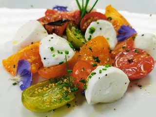 gourmet wedding summer fine dining