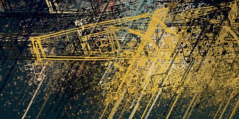 Obraz premium Wide brush. Color texture. Modern art. Canvas surface. Wall painting. Colorful pattern. Painterly mix. Backdrop material. 2d illustration. Oil painting. Handmade background.