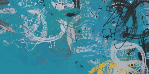 Backdrop material. Wall painting. Wide brush. Canvas surface. Painterly mix. Color texture. Colorful pattern. Handmade background. 2d illustration. Oil painting. Abstract. 