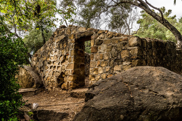 Naklejka premium Santa Barbara Mission, Jail House