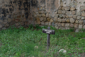 Santa Barbara Mission, Pottery
