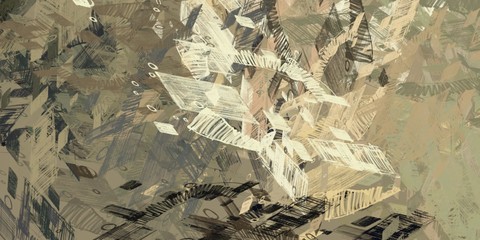 Wall painting. Backdrop material. Canvas surface. Handmade background. Abstract. Color texture. Modern art. Painterly mix. 2d illustration. Oil painting. Colorful pattern.