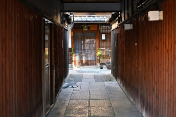 京都の路地 - obrazy, fototapety, plakaty