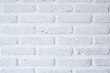 White brick texture background can used for design, background concept.