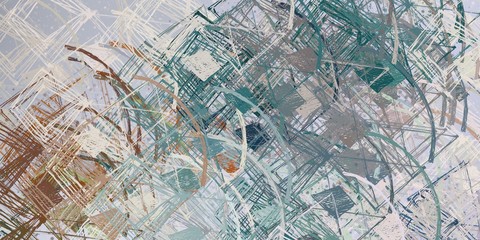 Painterly mix. Abstract. Color texture. Wide brush. Modern art. Canvas surface. Backdrop material. Colorful pattern. 2d illustration. Oil painting. Wall painting. 