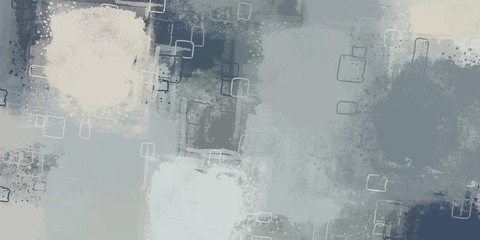 Painterly mix. Abstract. Color texture. Wide brush. Modern art. Canvas surface. Backdrop material. Colorful pattern. 2d illustration. Oil painting. Wall painting. 