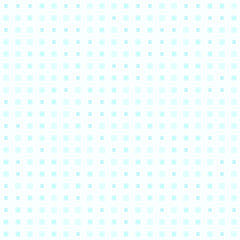 Cyan square pattern. Seamless vector background