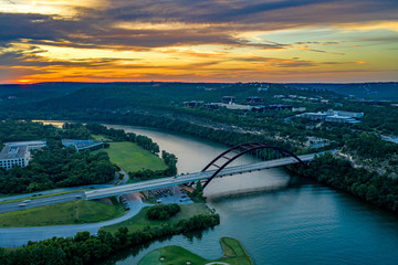 Fototapeta premium Austin 360 bridge