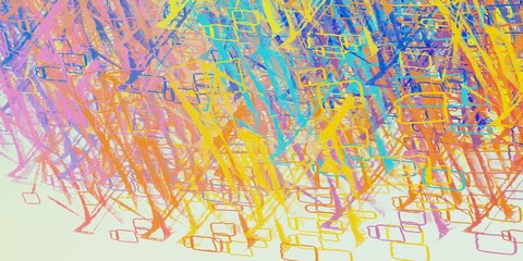 Oil painting. Backdrop material. Handmade background. Painterly mix. Modern art. Wall painting. Color texture. Wide brush. Abstract. Colorful pattern. 2d illustration.