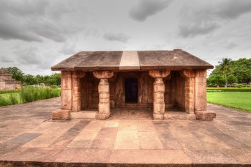 Fototapeta na wymiar The magnificent cave temples of Aihole in Karnataka 