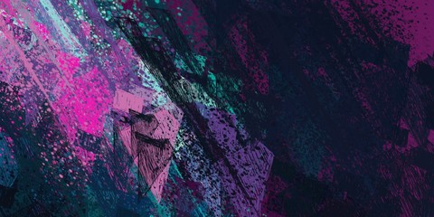 Color texture. Backdrop material. Wall painting. Wide brush. Handmade background. Modern art. Canvas surface. Colorful pattern. 2d illustration. Oil painting. Abstract. 
