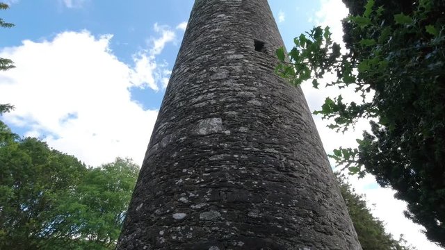 An ancient tower in Ireland