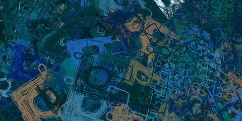 Color texture. Backdrop material. Oil painting. Colorful pattern. Abstract. Modern art. Wide brush. Wall painting. 2d illustration. Canvas surface. Handmade background. 