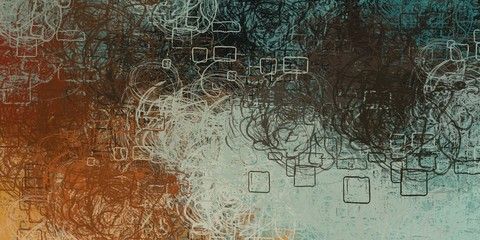 Obraz premium Wide brush. Wall painting. Handmade background. Colorful pattern. Modern art. Abstract. Oil painting. Painterly mix. Backdrop material. 2d illustration. Color texture. 