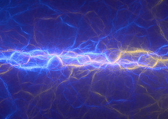 Hot and cold lightning plasma