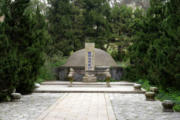 Huqiu Mountain in Suzhou, China.