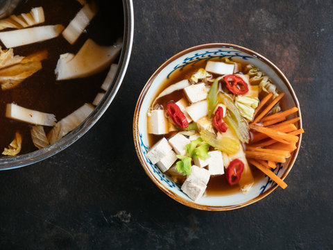 Asian Miso Tofu Soup